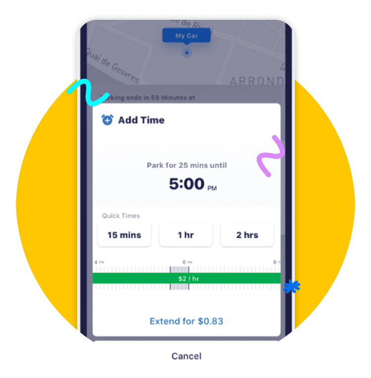 Real-time parking information