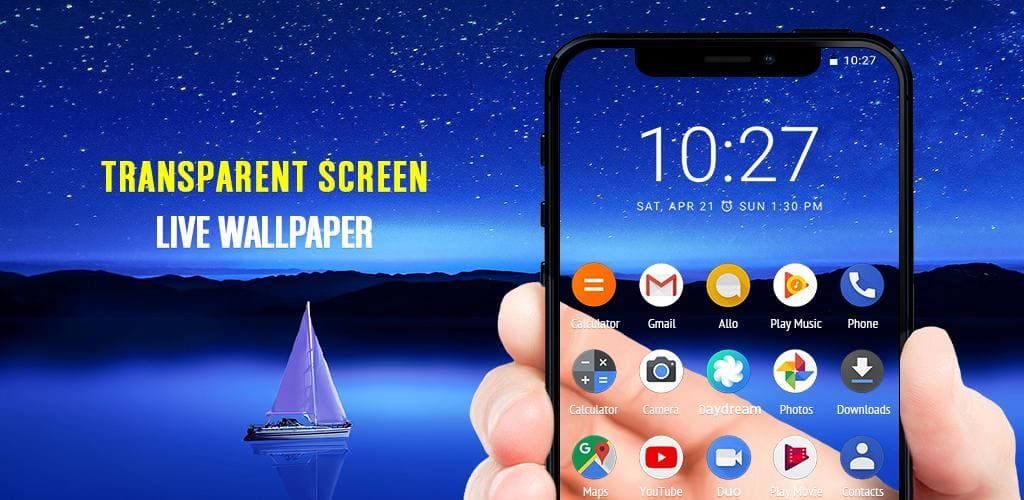 Live wallpaper - Transparent