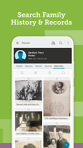 FamilySearch Tree screenshot