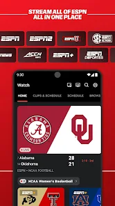 ESPN screenshot